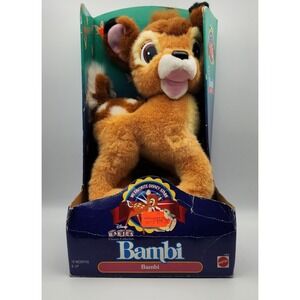1992 NIB  Vintage  Bambi 13" Plush Disney Babies‎ Classics Collection Rare!
